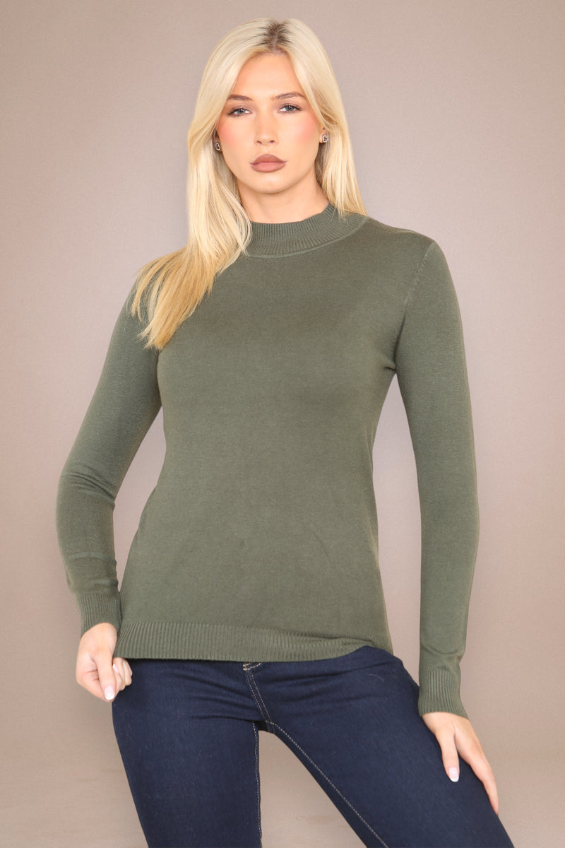 Na.e 【EVER SERIES】Turtle Neck Slim Knit The Boxy Turtleneck in Everyday Cotton | Heathered Charcoal